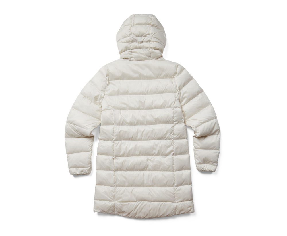 Kurtka Merrell Damskie Białe - Terrain Glacial Parka - 546712-HTD